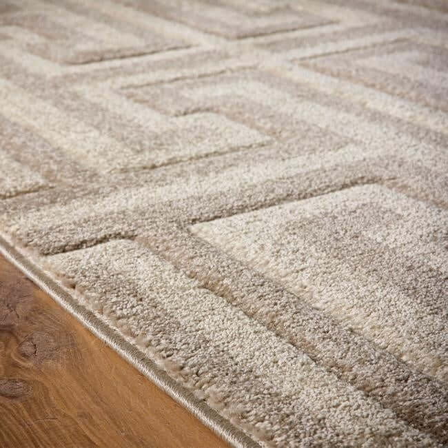 Greek Key Rug Geometric Design - Bargainia.com - 5056584576498 - GREEKK_BGECRM_080X150