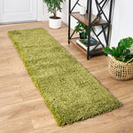 Green Thick Shaggy Rug - California - Bargainia.com - 