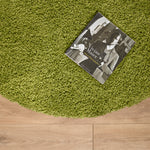 Green Thick Shaggy Rug - California - Bargainia.com - 