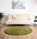 Green Thick Shaggy Rug - California - Bargainia.com - 