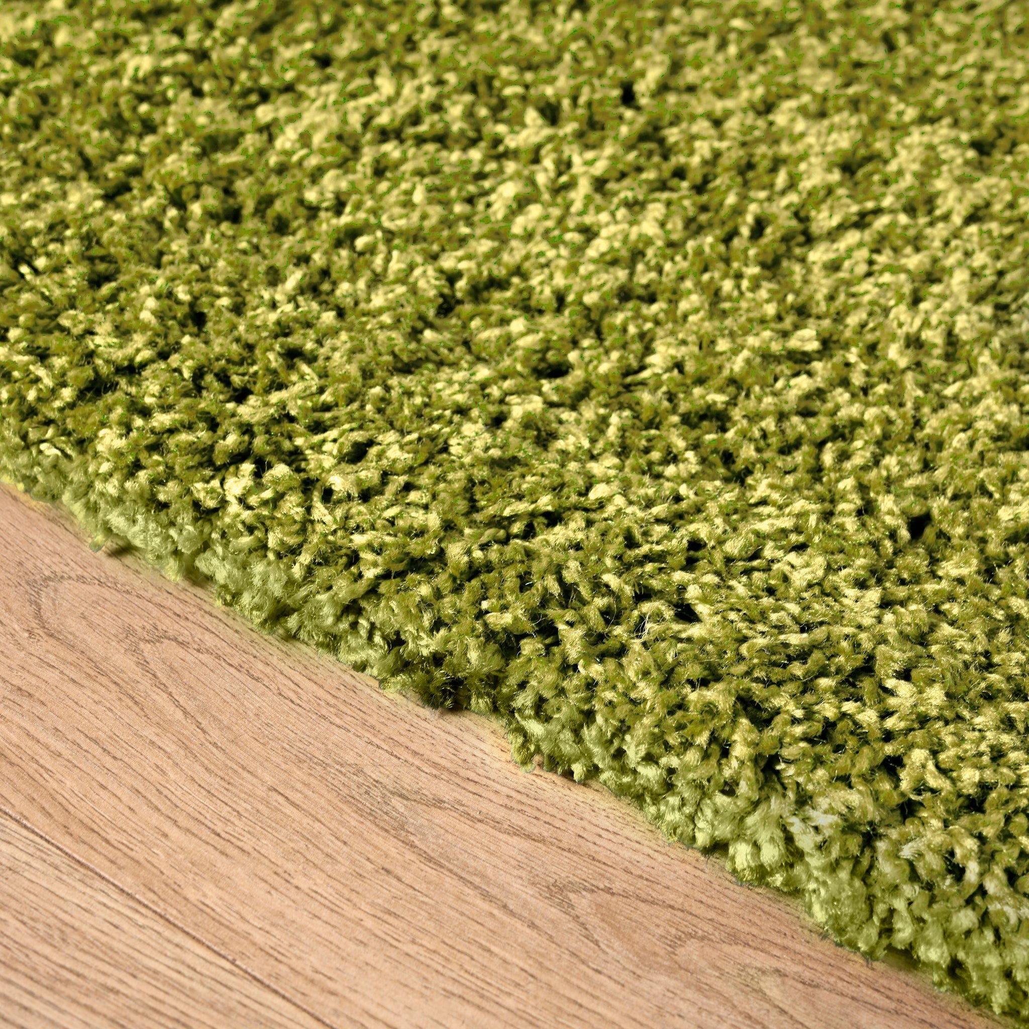 Green Thick Shaggy Rug - California Rugs Rug Masters