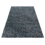 Grey & Blue Blend Shaggy Rug - Enjoy - Bargainia.com - 