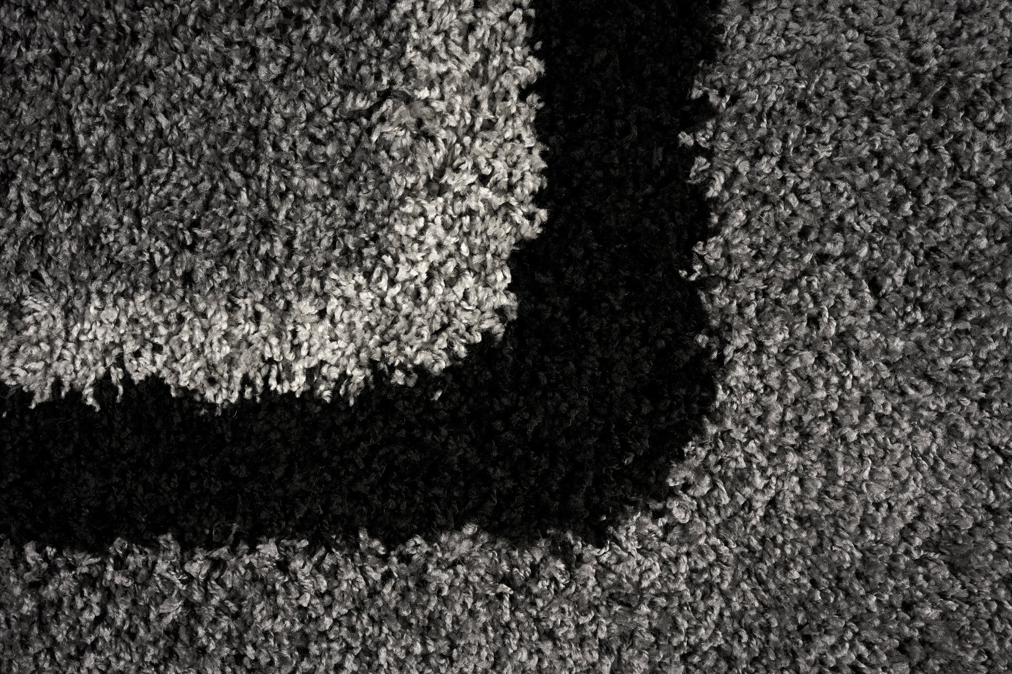 Grey Boxed Thick Shaggy Rug - California Rugs Rug Masters