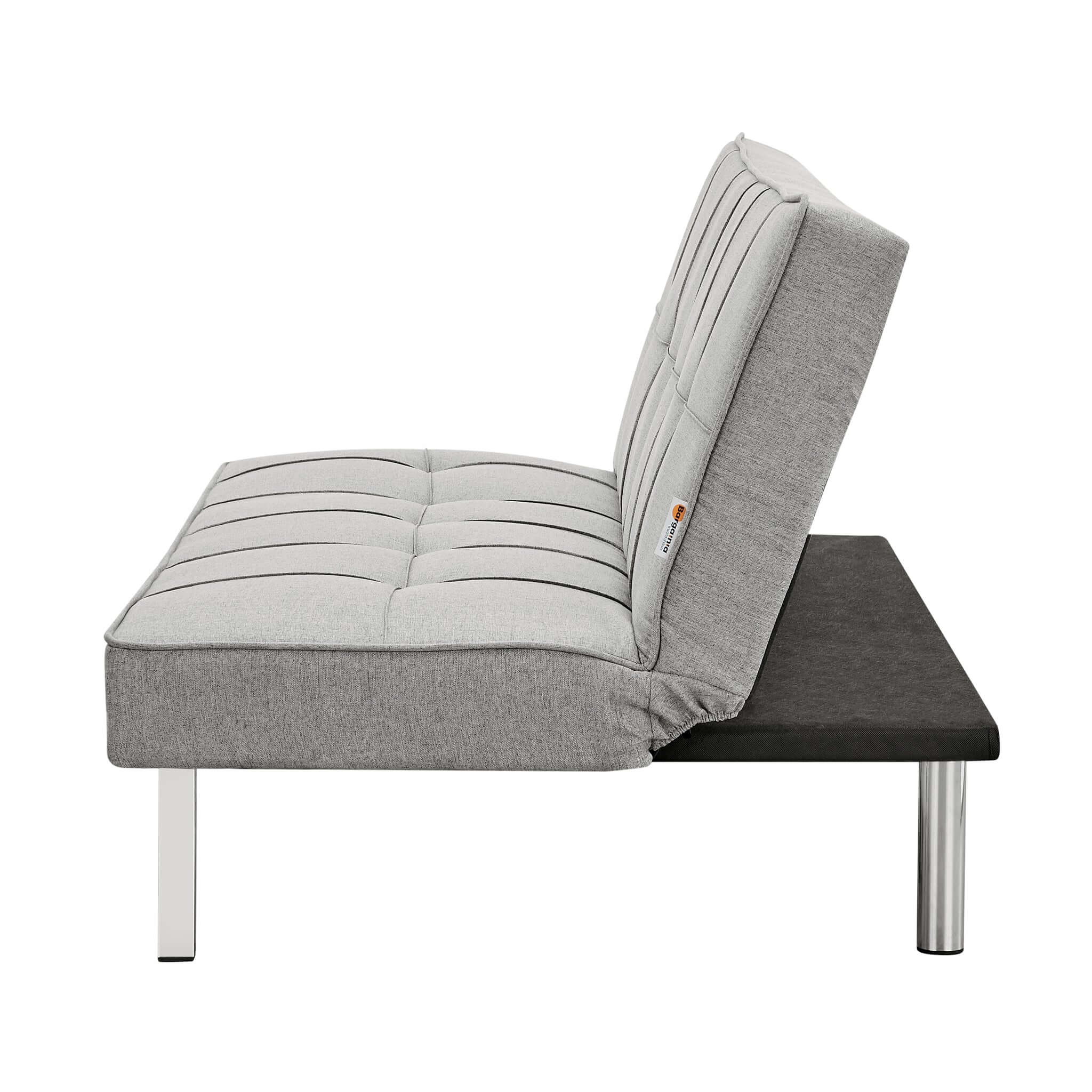 Grey Click Clack 3 Seater Sofa Bed - Britney Bargainia