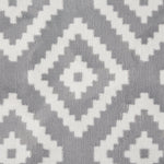 Grey Modern Tiles Motif Rug - Plus - Bargainia.com - 