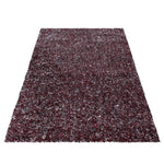 Grey & Red Blend Shaggy Rug - Enjoy - Bargainia.com - 