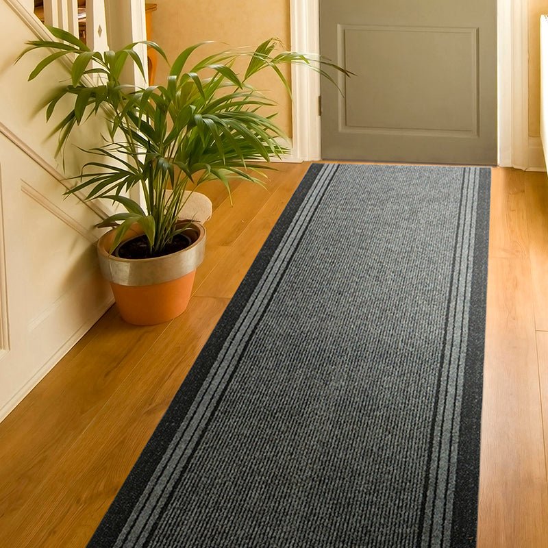 Grey Stair Runner / Kitchen Mat - Sydney (Custom Sizes Available) - Bargainia.com - 