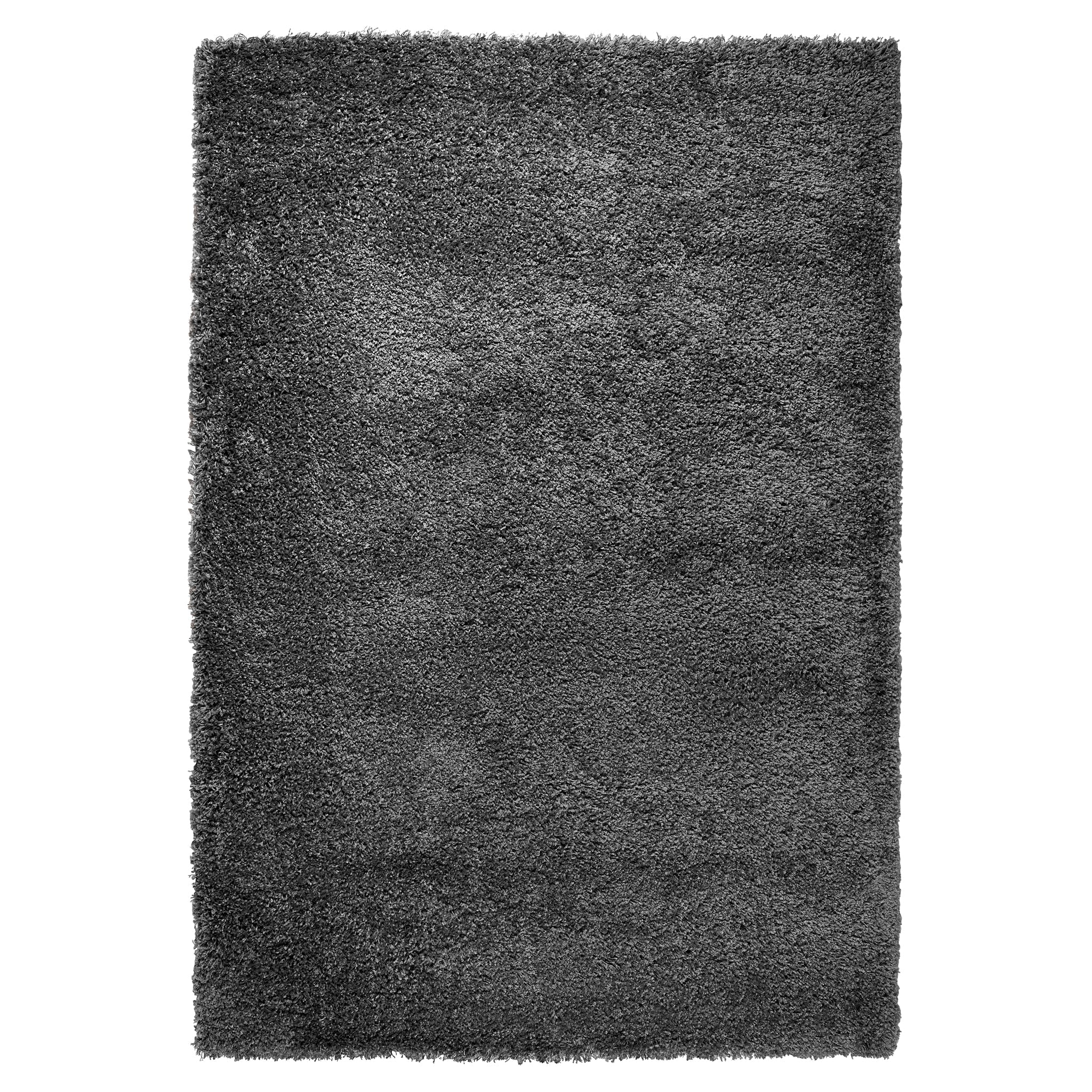 Grey Thick Shaggy Rug - California Rugs Rug Masters 60x110cm (2'x3'7")