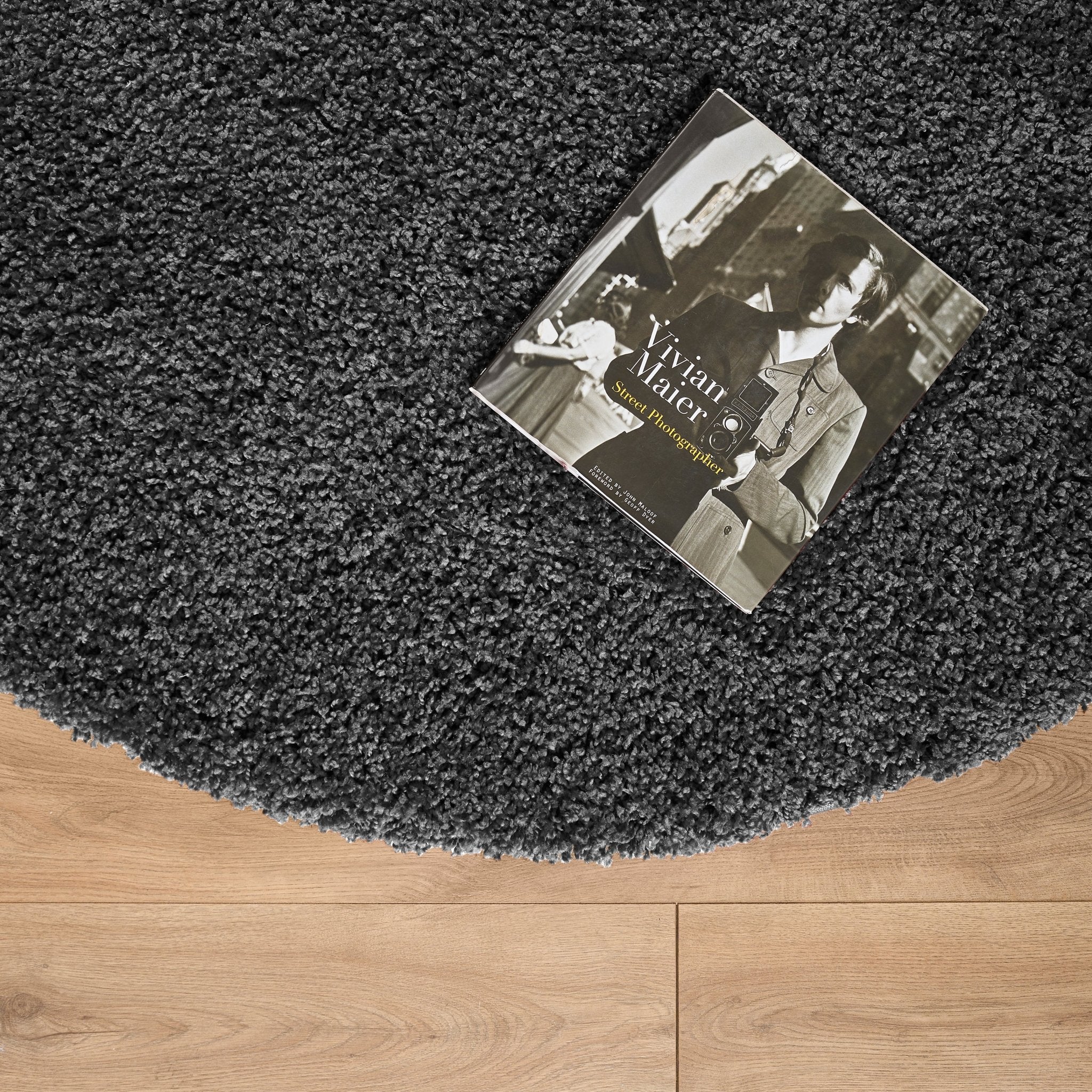 Grey Thick Shaggy Rug - California Rugs Rug Masters