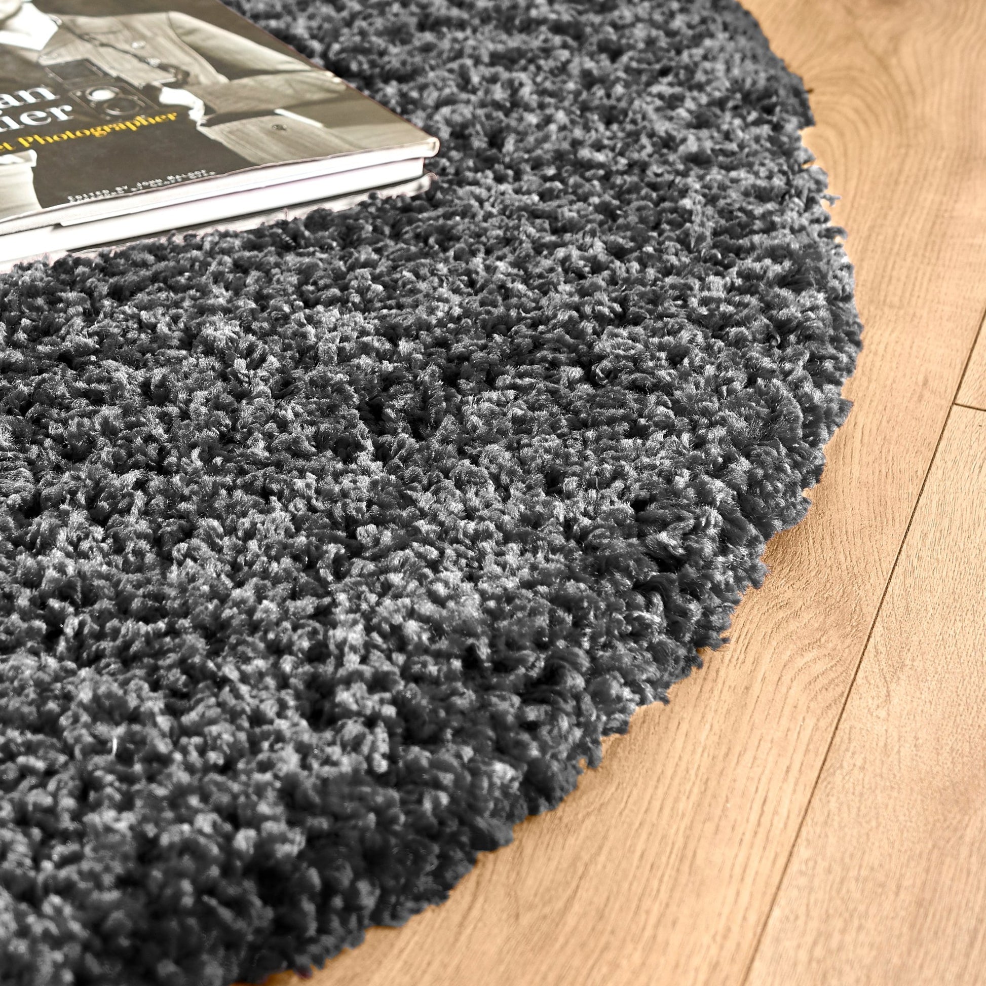 Grey Thick Shaggy Rug - California Rugs Rug Masters
