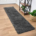 Grey Thick Shaggy Rug - California - Bargainia.com - 