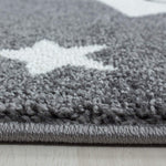 Grey & White Stars Rug - Kids - Bargainia.com - 