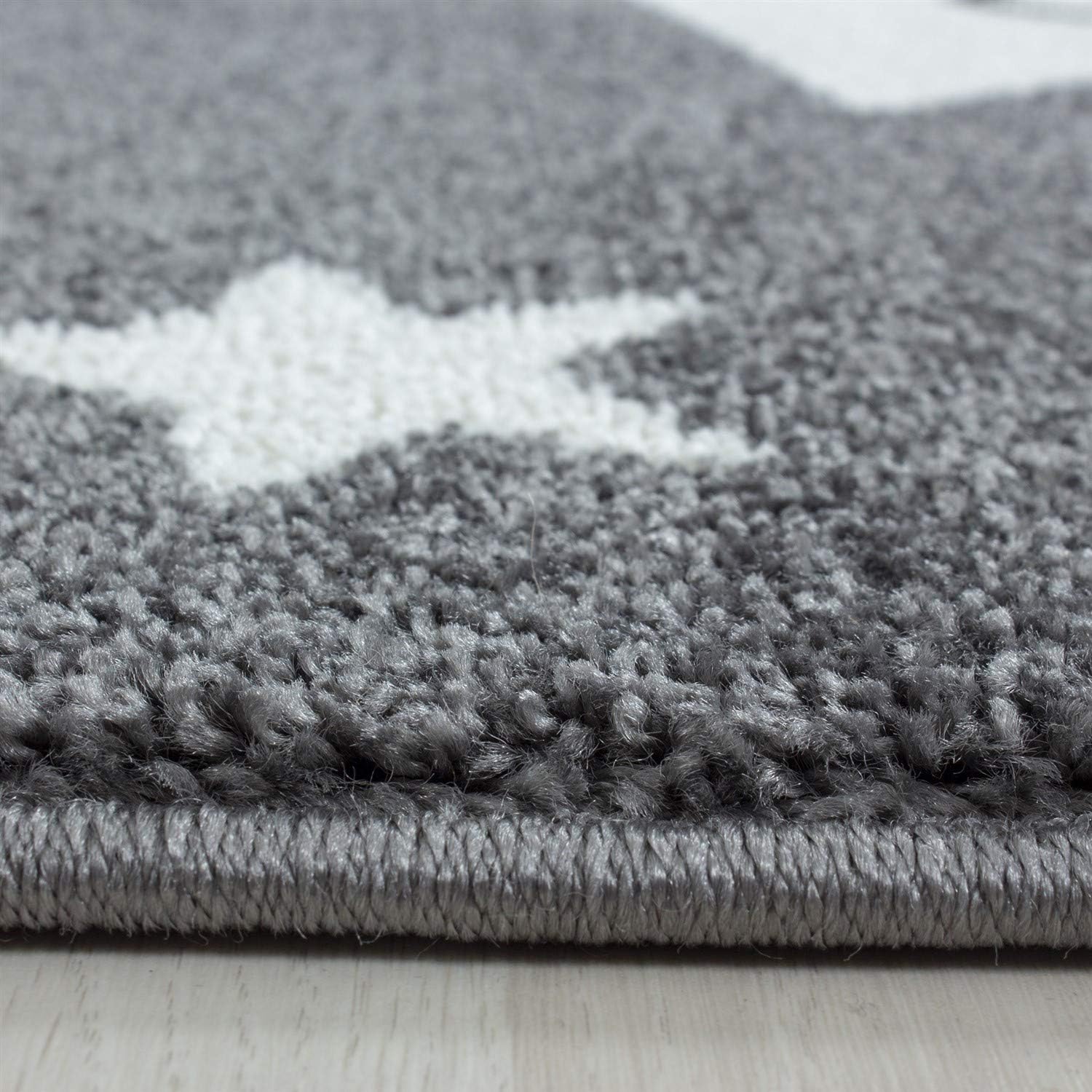 Grey & White Stars Rug - Kids - Bargainia.com - 