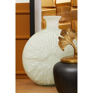 Hadia Matte White Glass Vase - Bargainia.com - 5018705974590