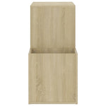 Hall Shoe Cabinet Sonoma Oak 105x35.5x70 cm Engineered Wood - Bargainia.com - 