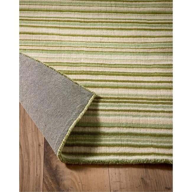 Hand Made Striped Design Rug - Bargainia.com - 5026134638594 - FINSTR_GREENX_067X200