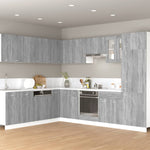 Hanging Cabinet Grey Sonoma 60x31x40 cm Engineered Wood - Bargainia.com - 