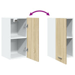 Hanging Cabinet Lyon Sonoma Oak 29.5x31x60 cm Engineered Wood - Bargainia.com - 