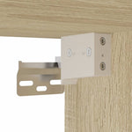 Hanging Cabinet Lyon Sonoma Oak 60x31x60 cm Engineered Wood - Bargainia.com - 