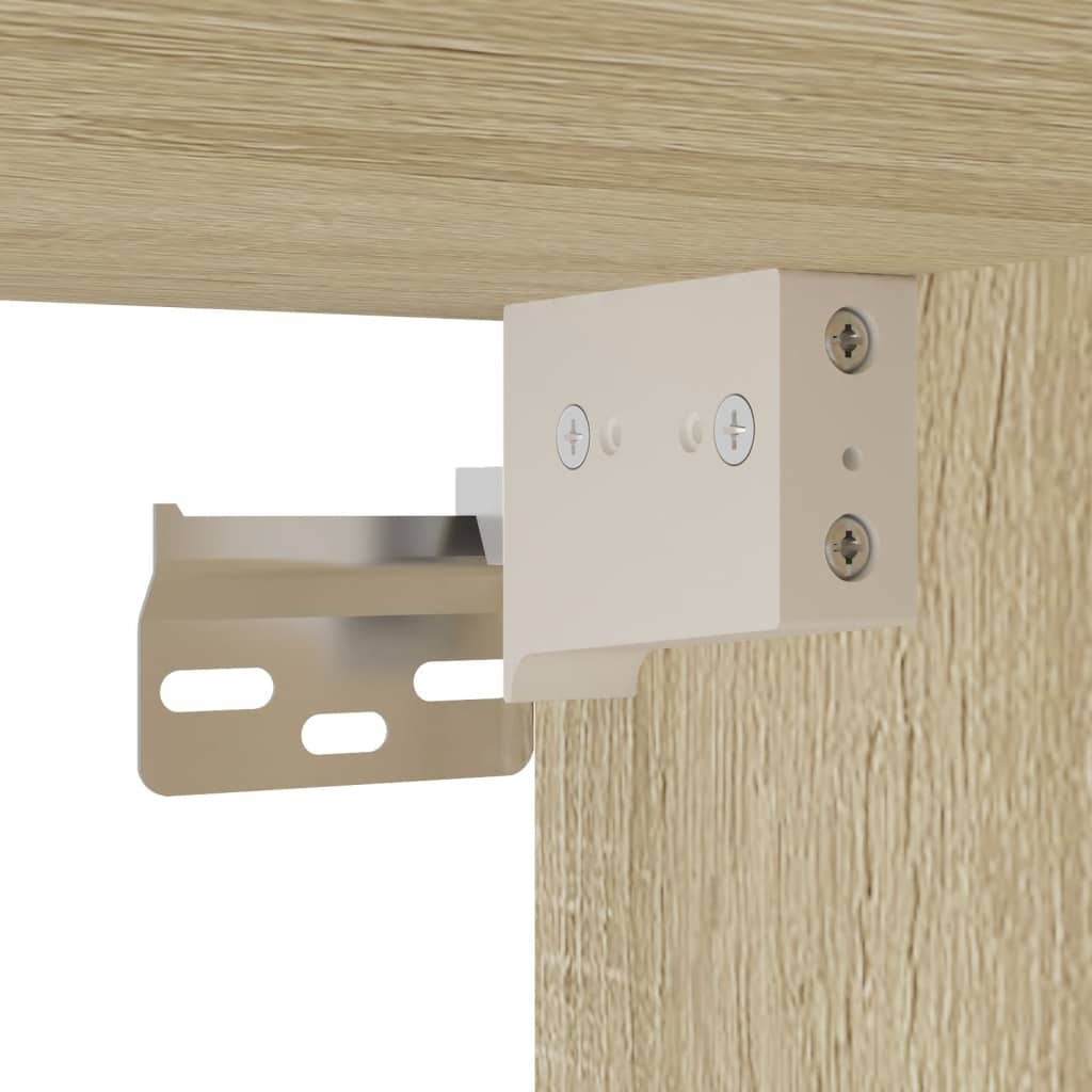Hanging Cabinet Lyon Sonoma Oak 60x31x60 cm Engineered Wood - Bargainia.com - 