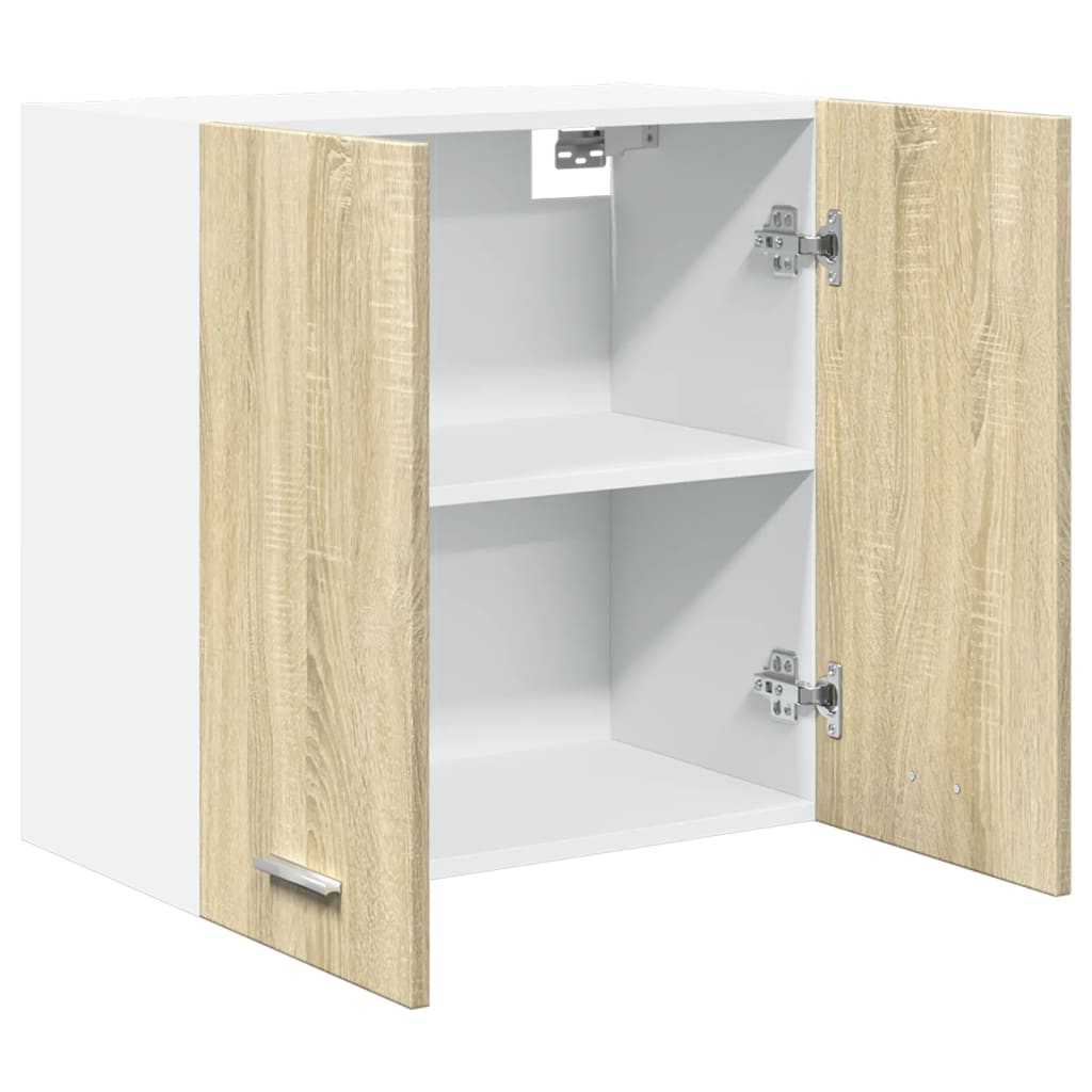 Hanging Cabinet Lyon Sonoma Oak 60x31x60 cm Engineered Wood - Bargainia.com - 