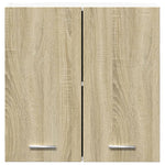 Hanging Cabinet Lyon Sonoma Oak 60x31x60 cm Engineered Wood - Bargainia.com - 