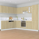 Hanging Cabinet Lyon Sonoma Oak 60x31x60 cm Engineered Wood - Bargainia.com - 