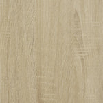 Hanging Cabinet Lyon Sonoma Oak 60x31x60 cm Engineered Wood - Bargainia.com - 
