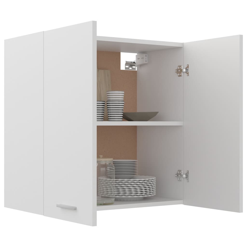 Hanging Cabinet White 60x31x60 cm Engineered Wood - Bargainia.com - 8720286132555 - 801268