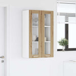 Hanging cabinet with Shelf Riga Artisan Oak 60 x 31 x 100 cm - Bargainia.com - 