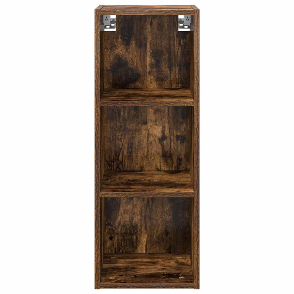 Hanging cabinet with Shelf Riga Smoked Oak 30 x 29.5 x 80 cm - Bargainia.com - 