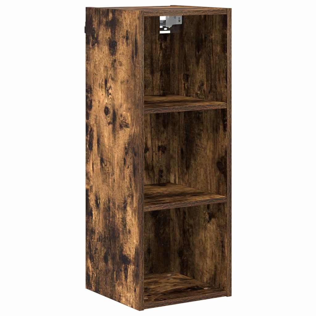 Hanging cabinet with Shelf Riga Smoked Oak 30 x 29.5 x 80 cm - Bargainia.com - 