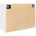 Hanging Glass Cabinet Lyon Concrete Grey 80x31x60 cm - Bargainia.com - 