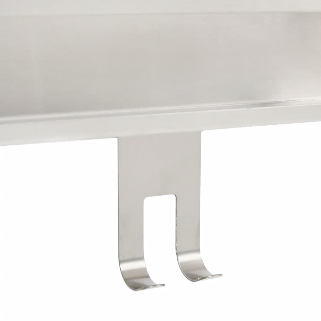 Hanging Shower Caddy Brushed 304 Stainless Steel - Bargainia.com - 8721012490406 - 4004903