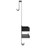 Hanging Shower Caddy Matt Black Brushed 304 Stainless Steel - Bargainia.com - 