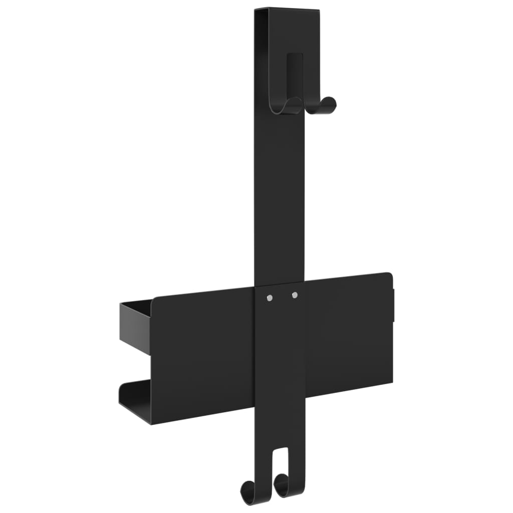 Hanging Shower Caddy Matt Black Brushed 304 Stainless Steel - Bargainia.com - 