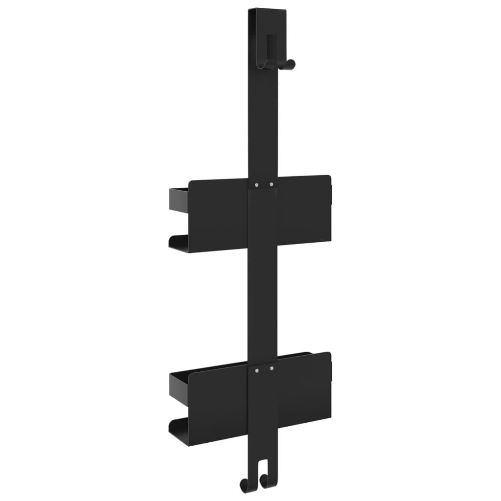 Hanging Shower Caddy Matt Black Brushed 304 Stainless Steel - Bargainia.com - 