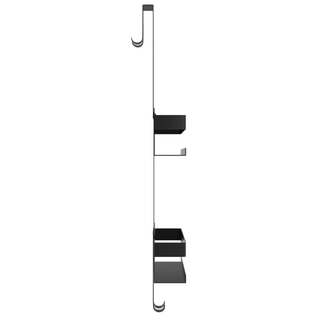 Hanging Shower Caddy Matt Black Brushed 304 Stainless Steel - Bargainia.com - 