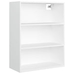 Hanging Wall Cabinet White 69.5x32.5x90 cm - Bargainia.com - 