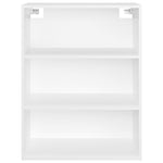Hanging Wall Cabinet White 69.5x32.5x90 cm - Bargainia.com - 