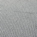 Hard Wearing Hessian Backed Stair Runner Kitchen Mat - Texas Grey Border - Bargainia.com - 