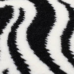 Hard Wearing Hessian Backed Stair Runner Kitchen Mat - Texas Zebra Print - Bargainia.com - 
