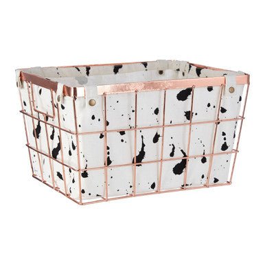 Harga Rose Gold Iron Wireframe Basket - Bargainia.com - 5018705438627