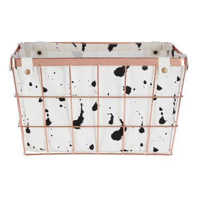 Harga Rose Gold Iron Wireframe Basket - Bargainia.com - 5018705438627