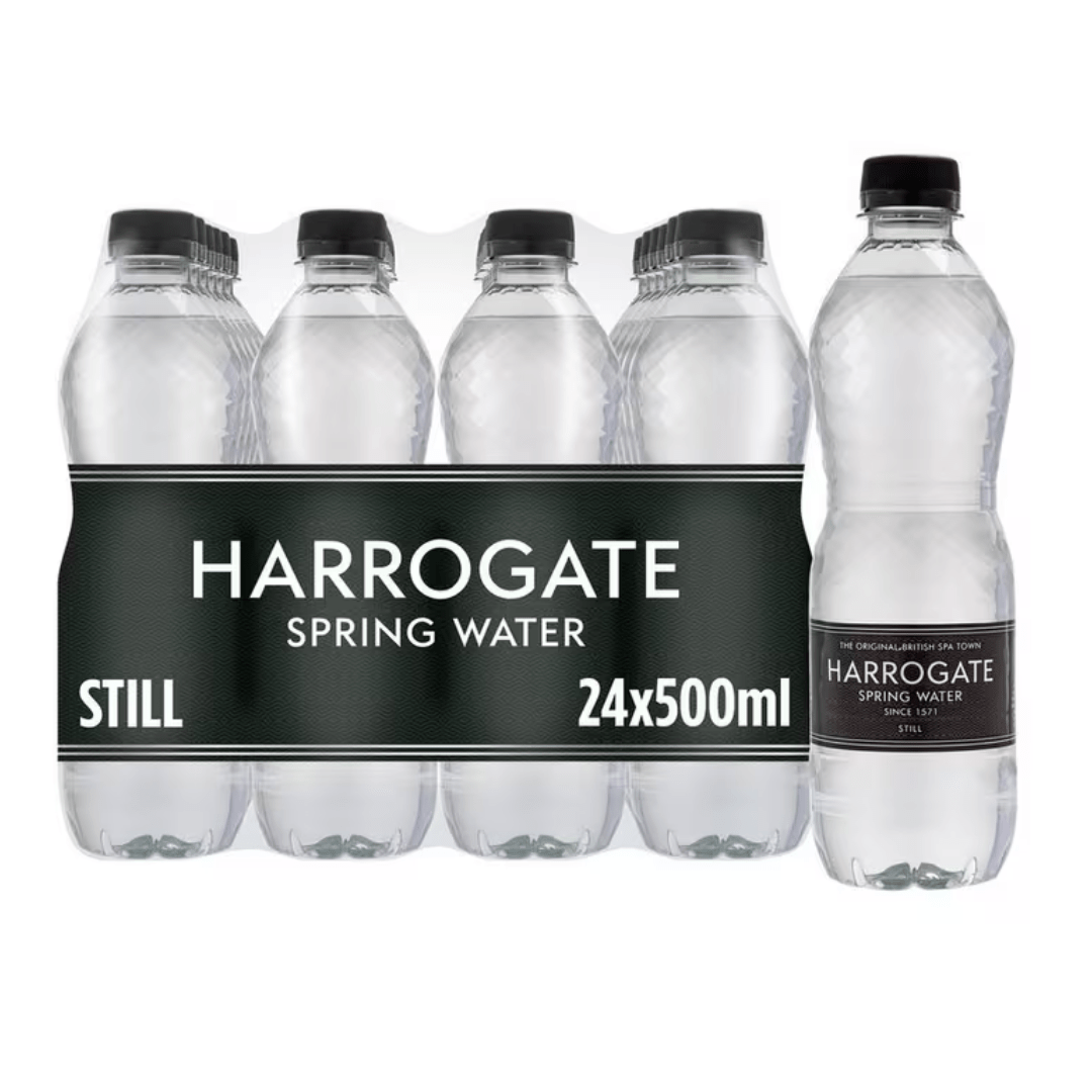 Harrogate Spring Still Water 24 x 500ml Drinks Partner