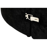 Hartford Black Velvet Modular Round Sofa - Bargainia.com - 