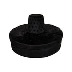 Hartford Black Velvet Modular Round Sofa - Bargainia.com - 