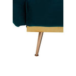 Hatton Green Velvet Sofa Bed - Bargainia.com - 