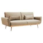 Hatton Mink Velvet Sofa Bed - Bargainia.com - 