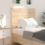 Headboard 106x4x100 cm Solid Wood Pine - Bargainia.com - 